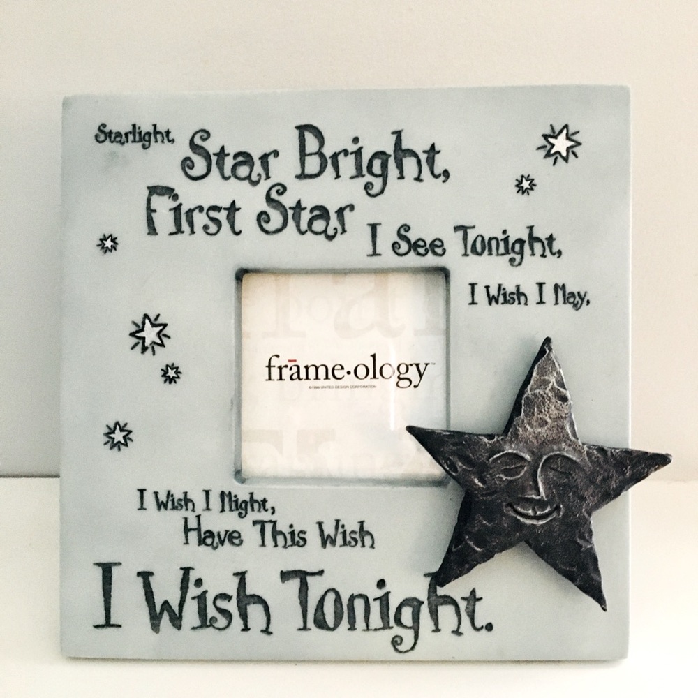 Vintage Frame-ology Picture Frame "Starlight, Star Bright"